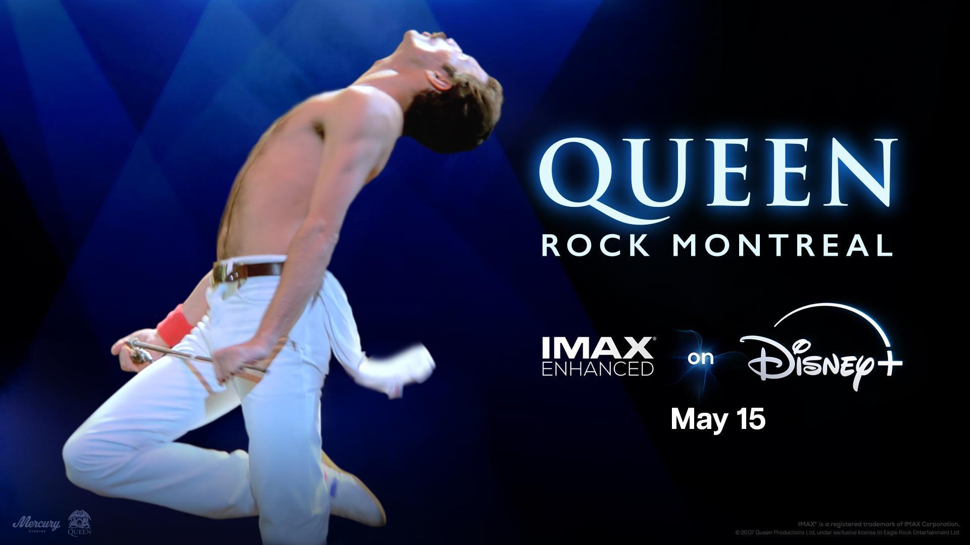 Disney+ Shares  “Queen Rock Montreal” Coming To Disney+ On May 15, The First Concert Film Available With Imax Enhanced Sound By DTS