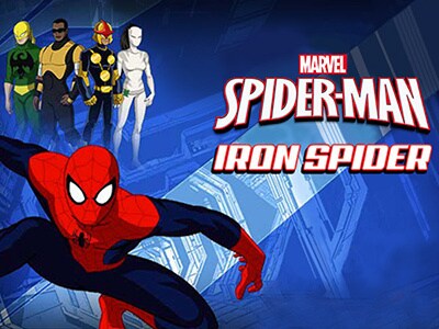 Ultimate spiderman iron spider game hacked