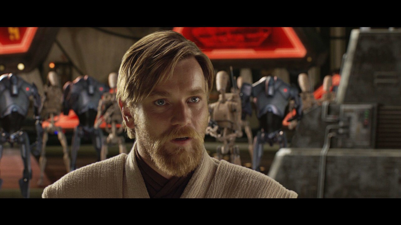 While clone troopers in orbit prepared to assault Utapau, Obi-Wan confronted Grievous to prevent ...