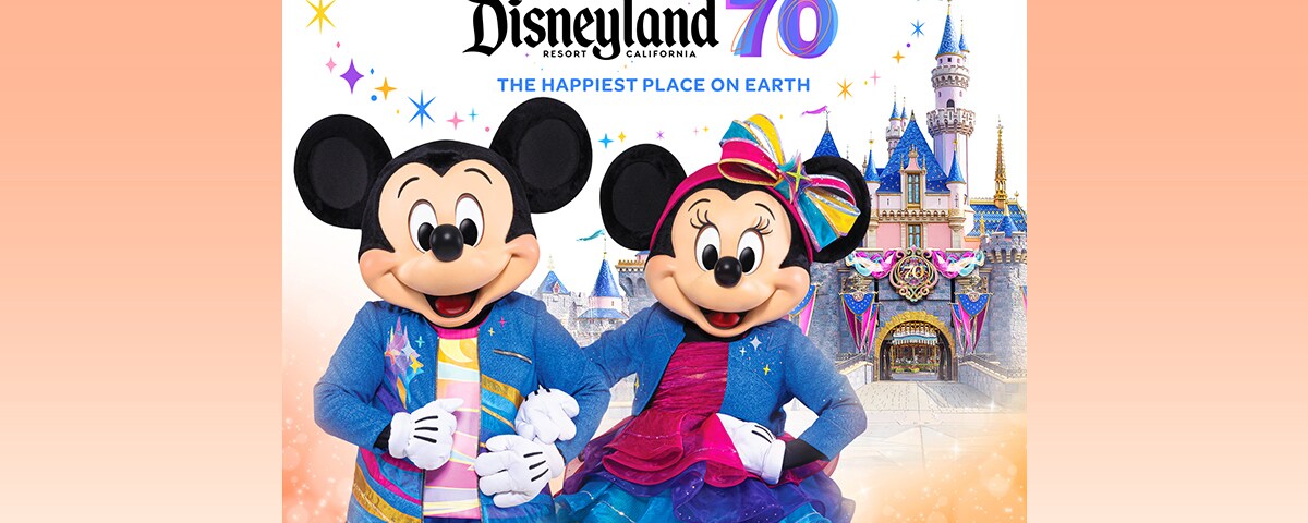 カリフォルニアディズニー70周年キーホルダーストラップ