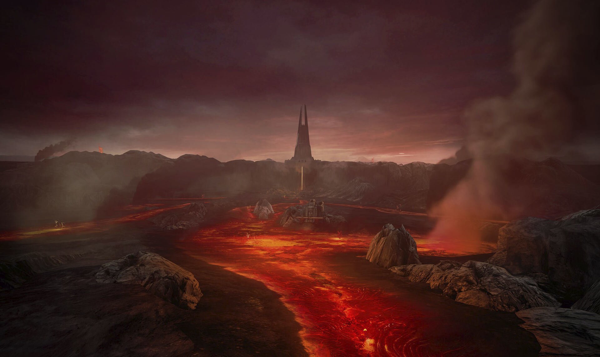 In the galaxy's Outer Rim Territories lies Mustafar. On this fiery, volcanic world, Darth Vader s...