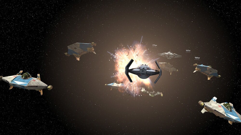 Darth Vader versus Phoenix Squadron