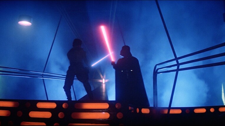 Darth Vader versus Luke Skywalker