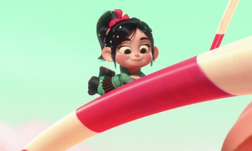 Vanellope in the animated movie "Wreck-It Ralph"