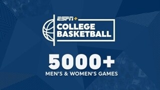 This Week on ESPN+: Nearly 600 Collegiate Events Including Marquee Football, Basketball, Hockey and Volleyball Matchups