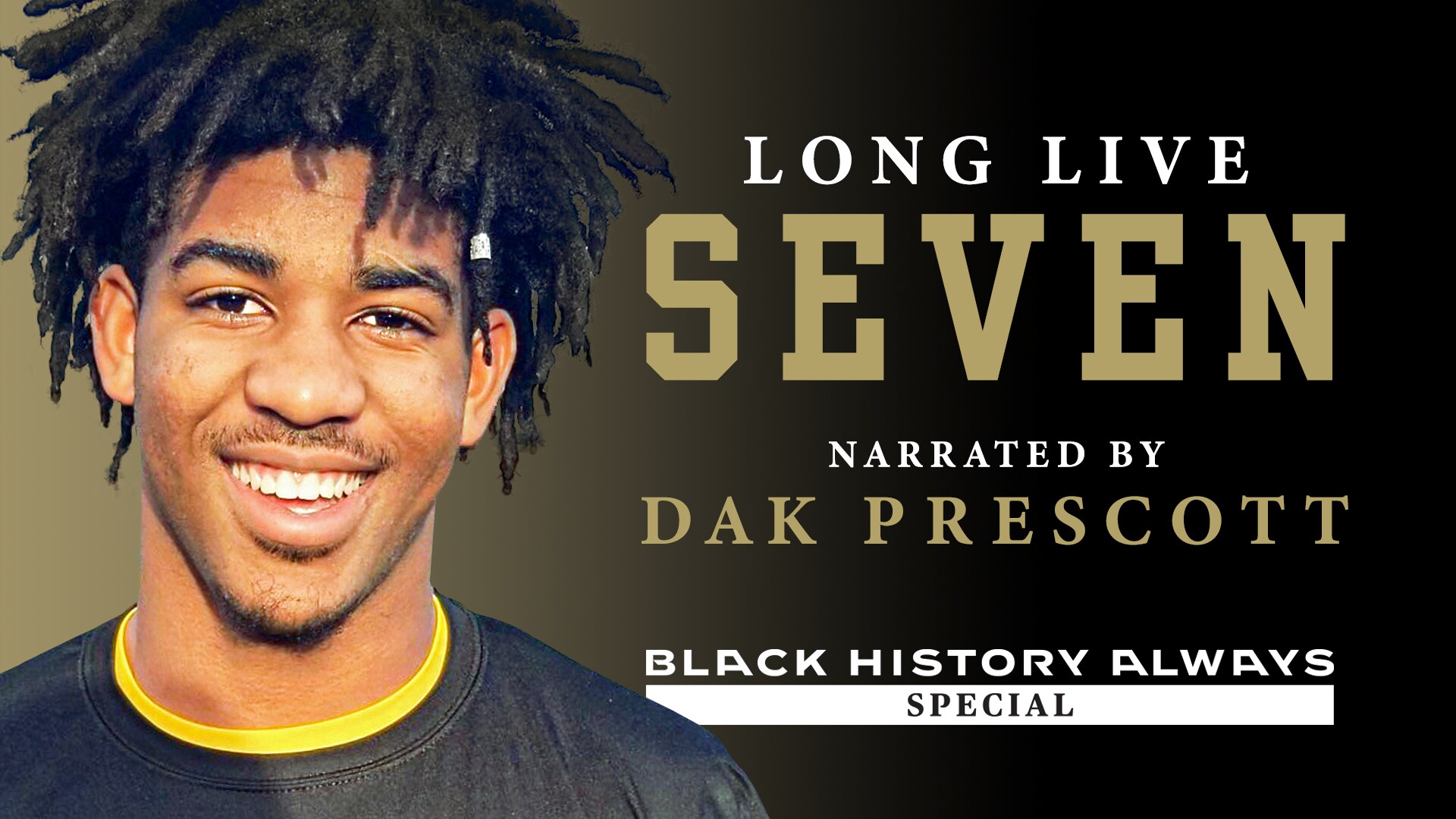 The Undefeated and E:60 Presents Long Live Seven: The Bryce “Simba” Gowdy Story about Top College Football Recruit