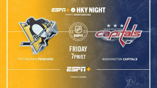 Exclusively on ESPN+ and Hulu This Week:   Four National Hockey League Games on Tuesday, Dec. 7 and Friday, Dec. 10