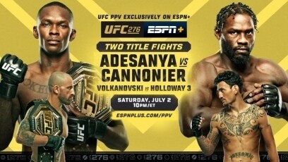 ABC and ESPN to Air UFC 276 Prelims Saturday July 2 at 8 p.m. ET