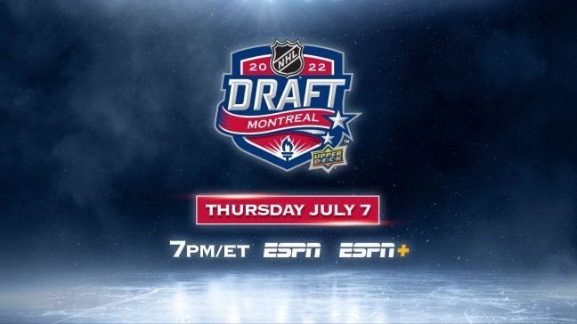 The 2022 Upper Deck NHL Draft Begins July 7 on ESPN and ESPN+