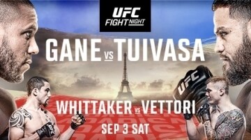 UFC Debuts in France!  UFC Fight Night: Gane vs. Tuivasa