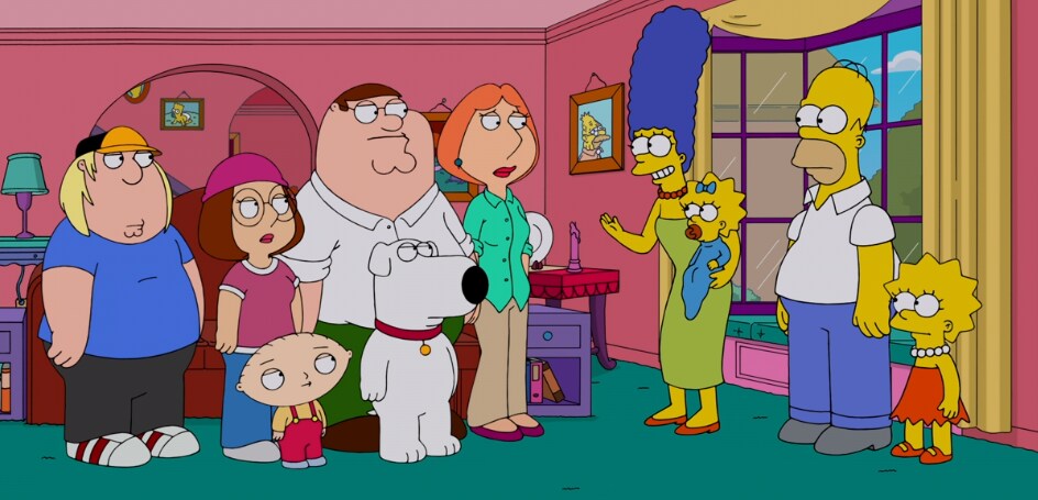 The Simpsons Guy: el día que los Griffin visitaron Springfield | Star  Latinoamérica