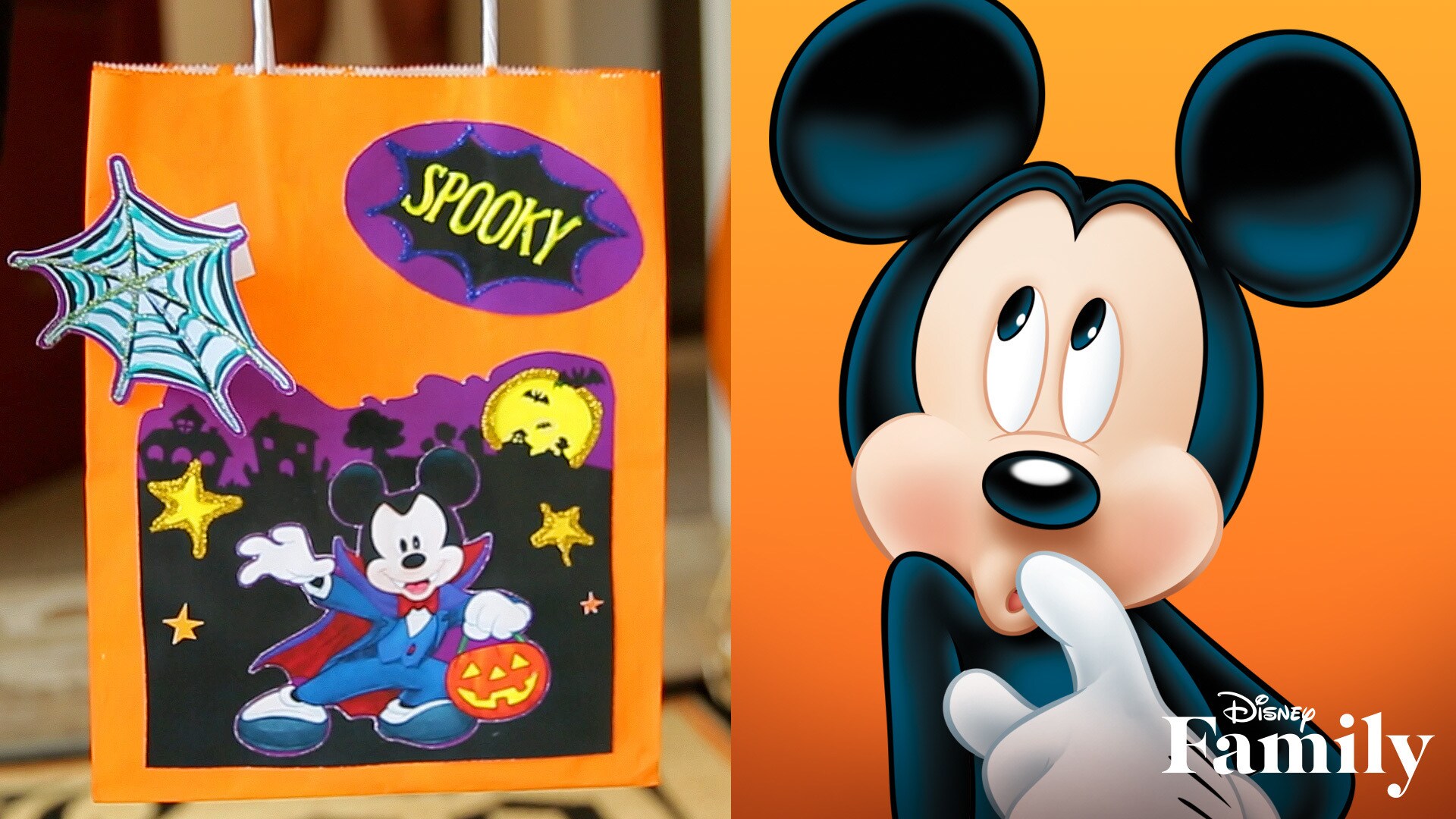 Mickey and Friends Halloween Treat Bags | Disney DIY