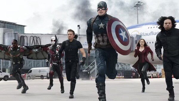 Captain america civil discount war streaming service