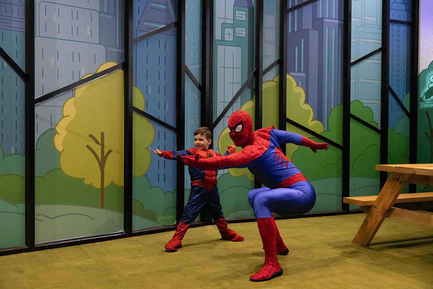 Viker's Make-A-Wish Day with Spider-Man