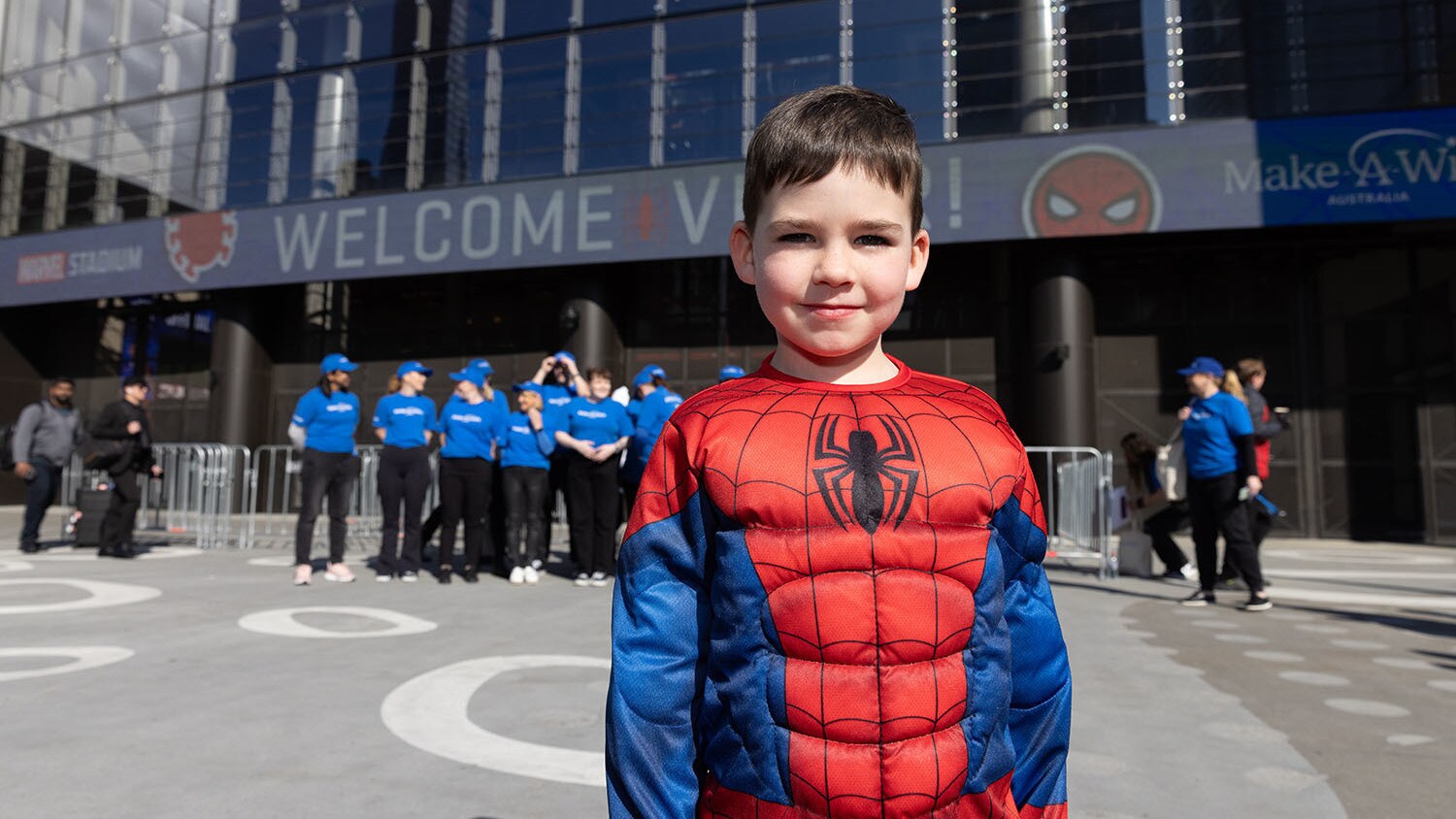 Six-year-old Viker Goes on Web-Slinging Adventure with Spider-Man