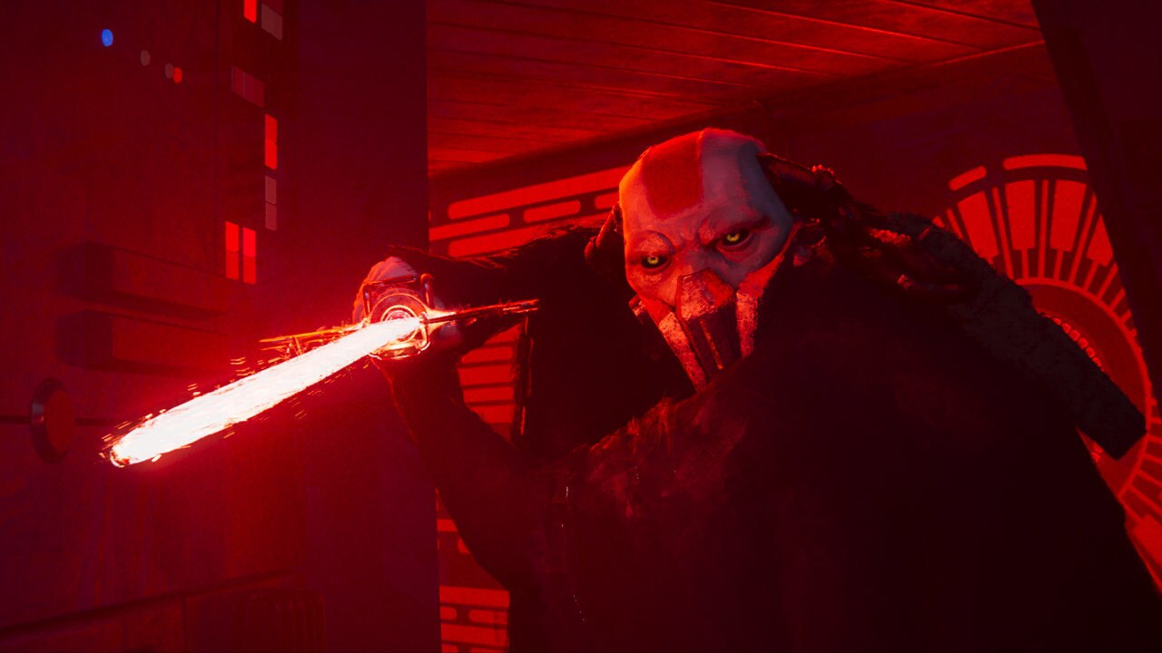 The Sith Master's lightsaber is based on La Tizona, the medieval sword yielded by El Cid.