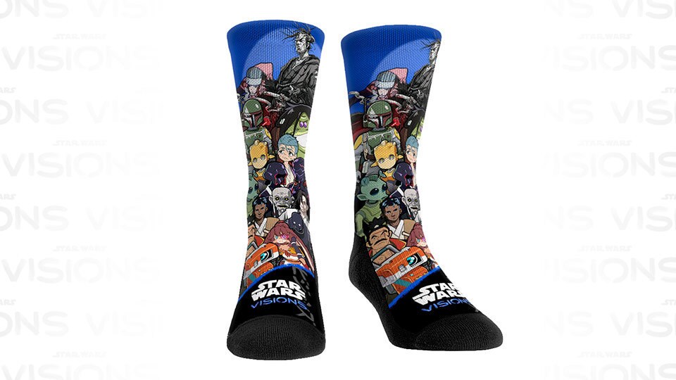 Rock ‘Em Socks | Star Wars Visions - Stacked Characters