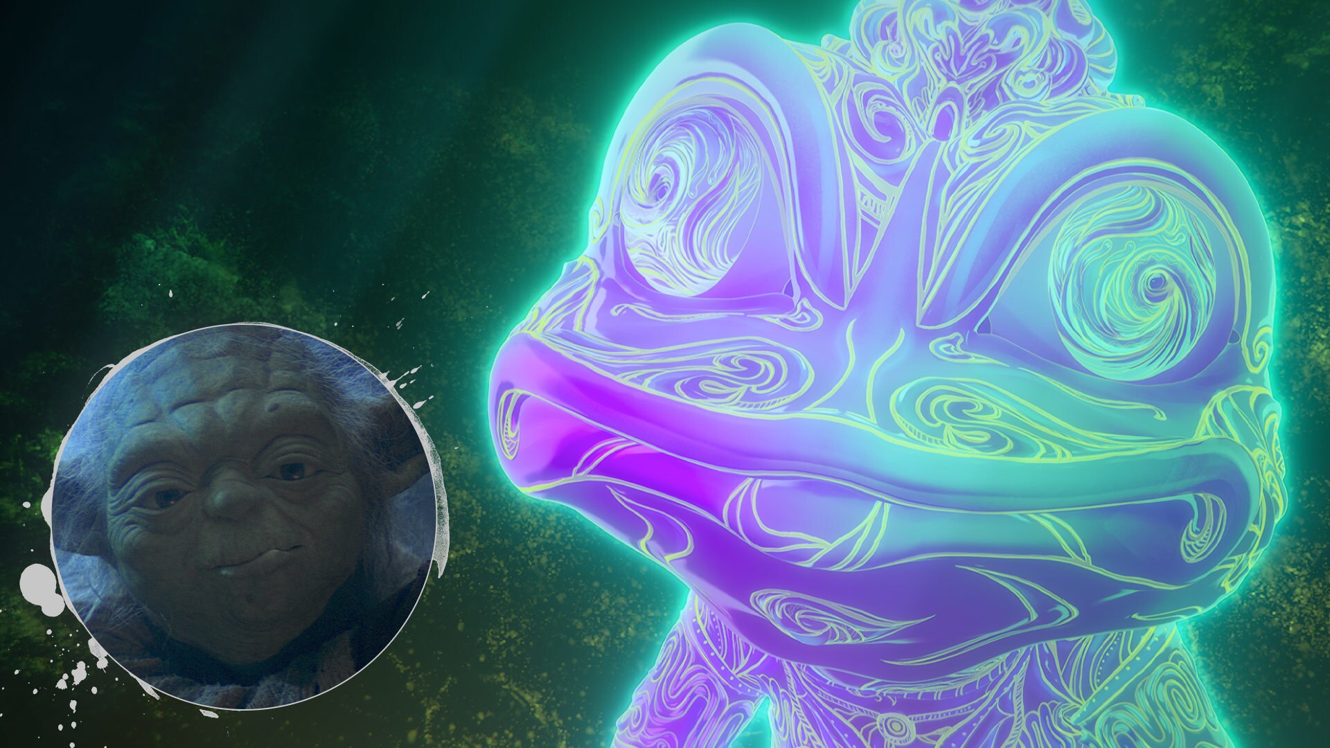 Toad, a spiritual guide, is intended to remind viewers of Jedi Master Yoda, while powerful vision...