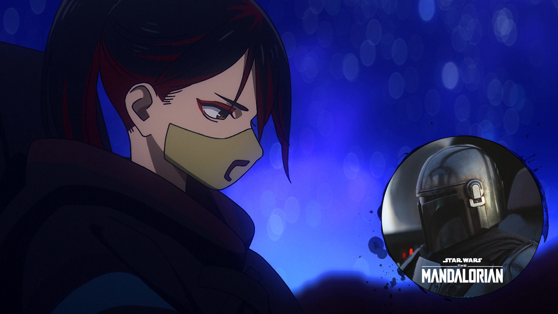 Filmmakers were inspired by the style and themes of The Mandalorian. Like Din Djarin, Sevn is compelled to take a stand and protect the innocent instead of honoring a bounty.