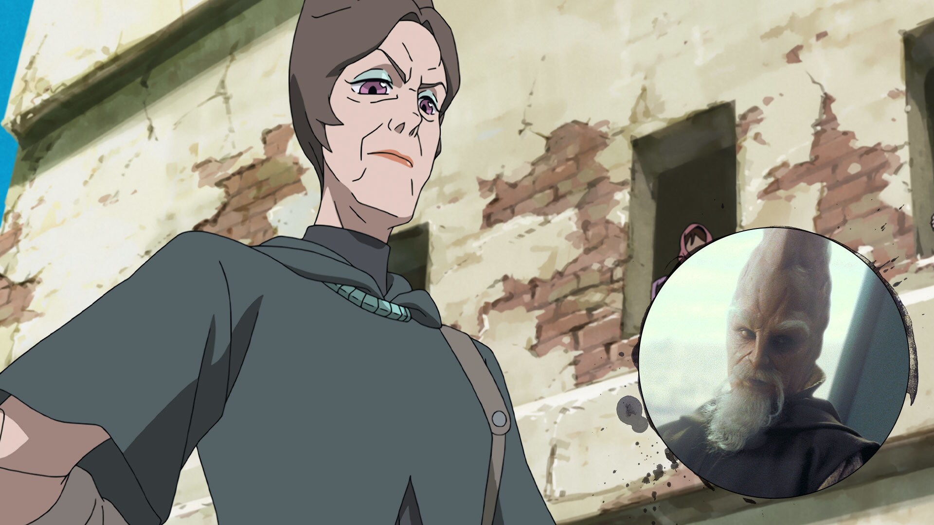 Gleenu is a Cerean, the same alien species as Jedi Master Ki-Adi-Mundi from the prequels.