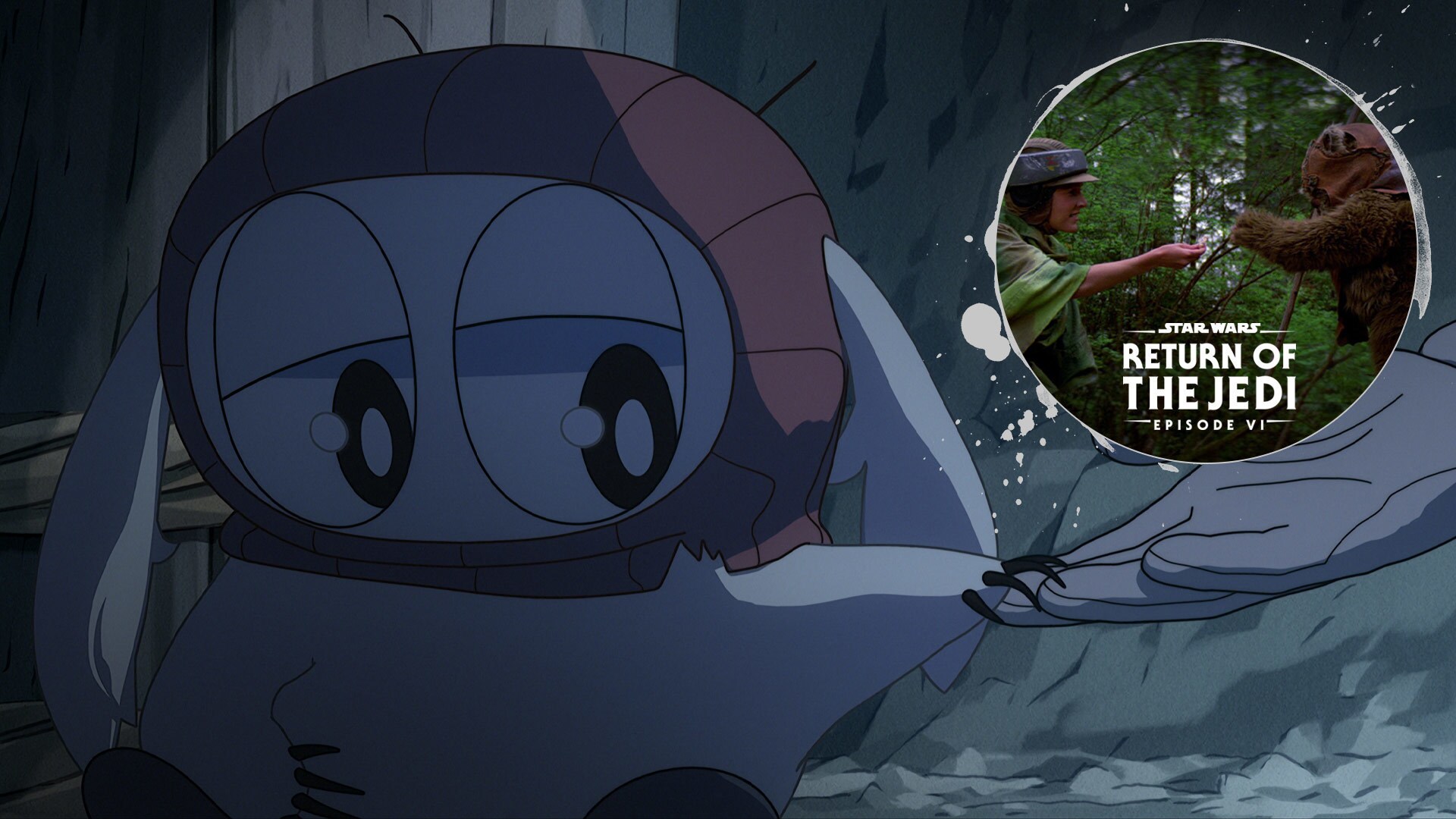 Another nod to existing lore, Woopas is an adorable and brave warrior, not unlike the Ewoks of Star Wars: Return of the Jedi. The character design is inspired by what a baby Gigoran might look like.