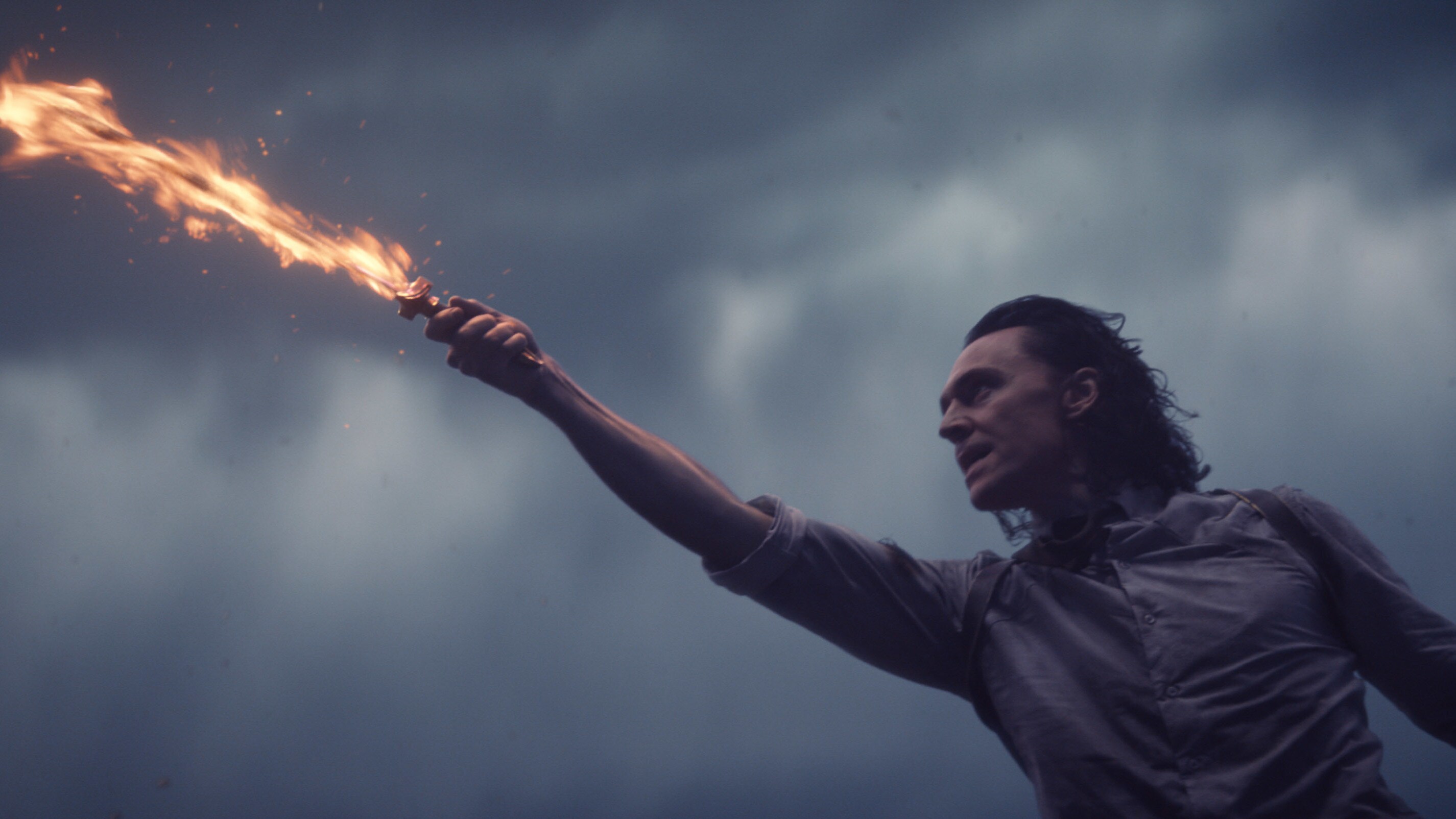 Loki (Tom Hiddleston) in Marvel Studios' LOKI, exclusively on Disney+. Photo courtesy of Marvel Studios. ©Marvel Studios 2021. All Rights Reserved.