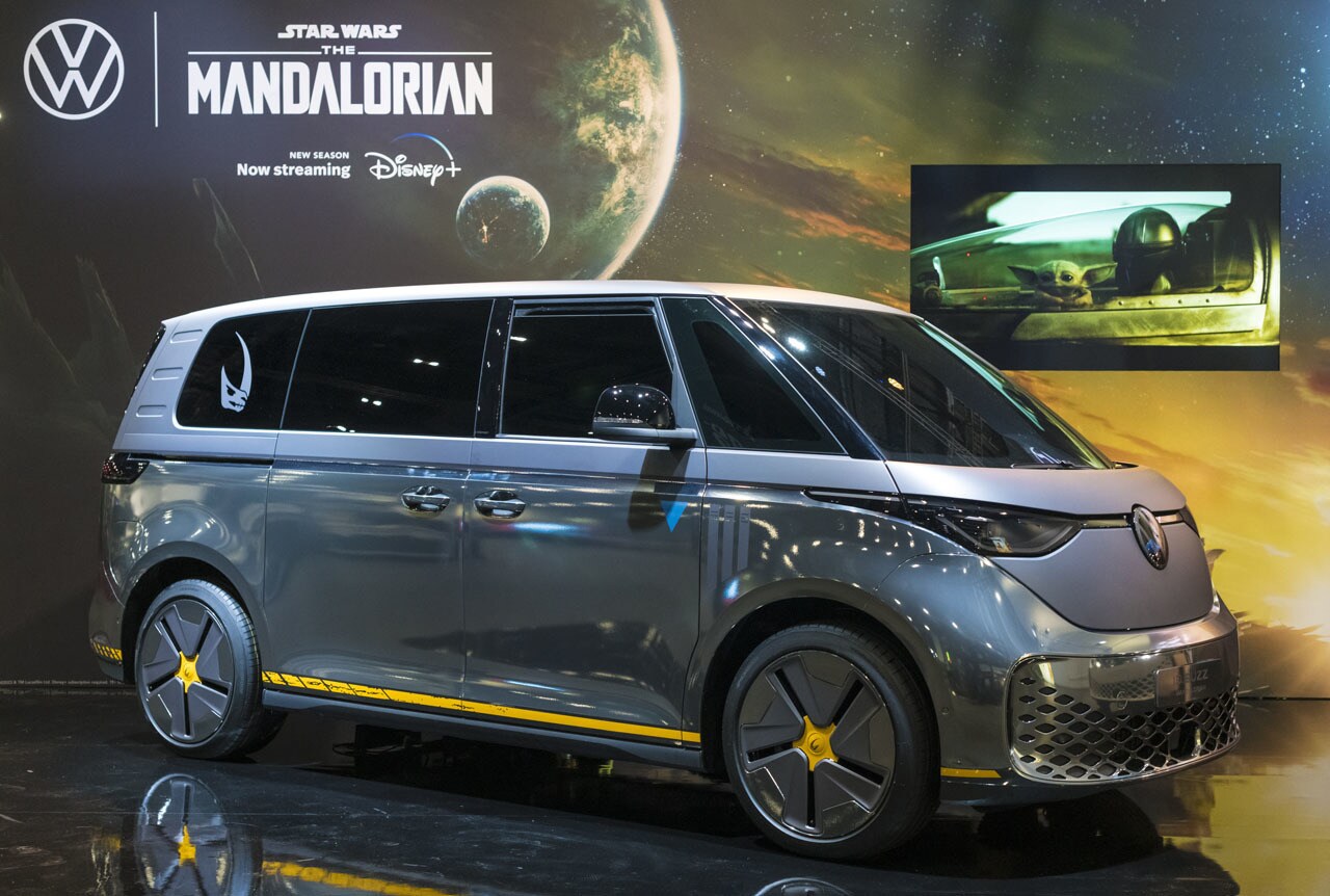 Volkswagen Forged The Mandalorian-Themed ID Buzz car