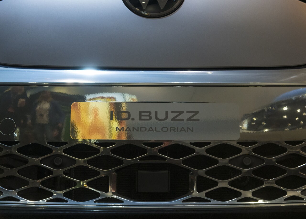 Volkswagen Forged The Mandalorian-Themed ID Buzz front