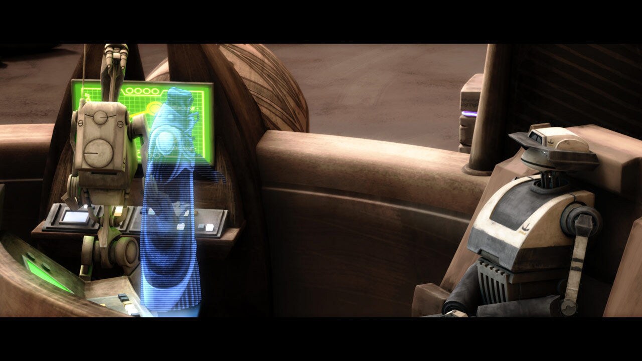 With Tuuk having failed, Tambor replied on a tactical droid, TX-20, to defend Ryloth against a Re...