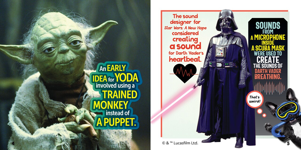 Weird But True! Star Wars spread 2 on Yoda