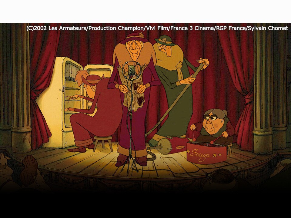 ベルヴィル・ランデブー｜スタジオジブリ｜ディズニー公式