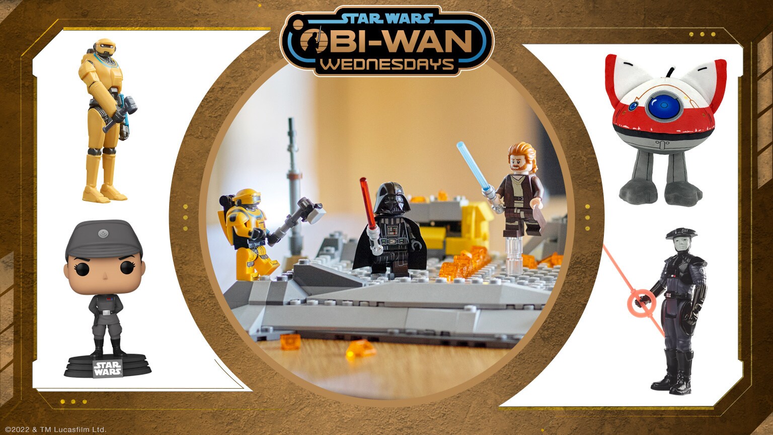 Obi-Wan Wednesdays: LEGO Star Wars Obi-Wan Vs. Darth Vader and More!
