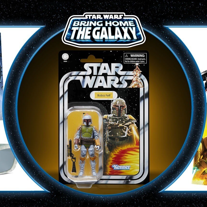 Star Wars Bring Home The Galaxy | Retro Collection | 4-LOM