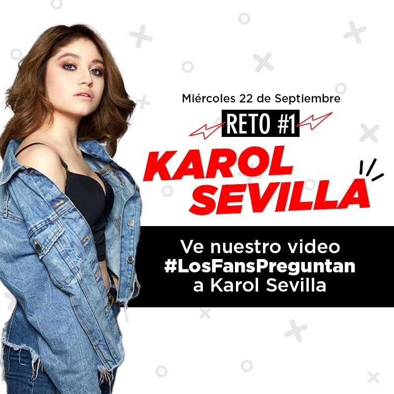 Reto 1: Ve Los Fans Preguntan a Karol Sevilla Reto 1: Ve Los Fans Preguntan a Karol Sevilla