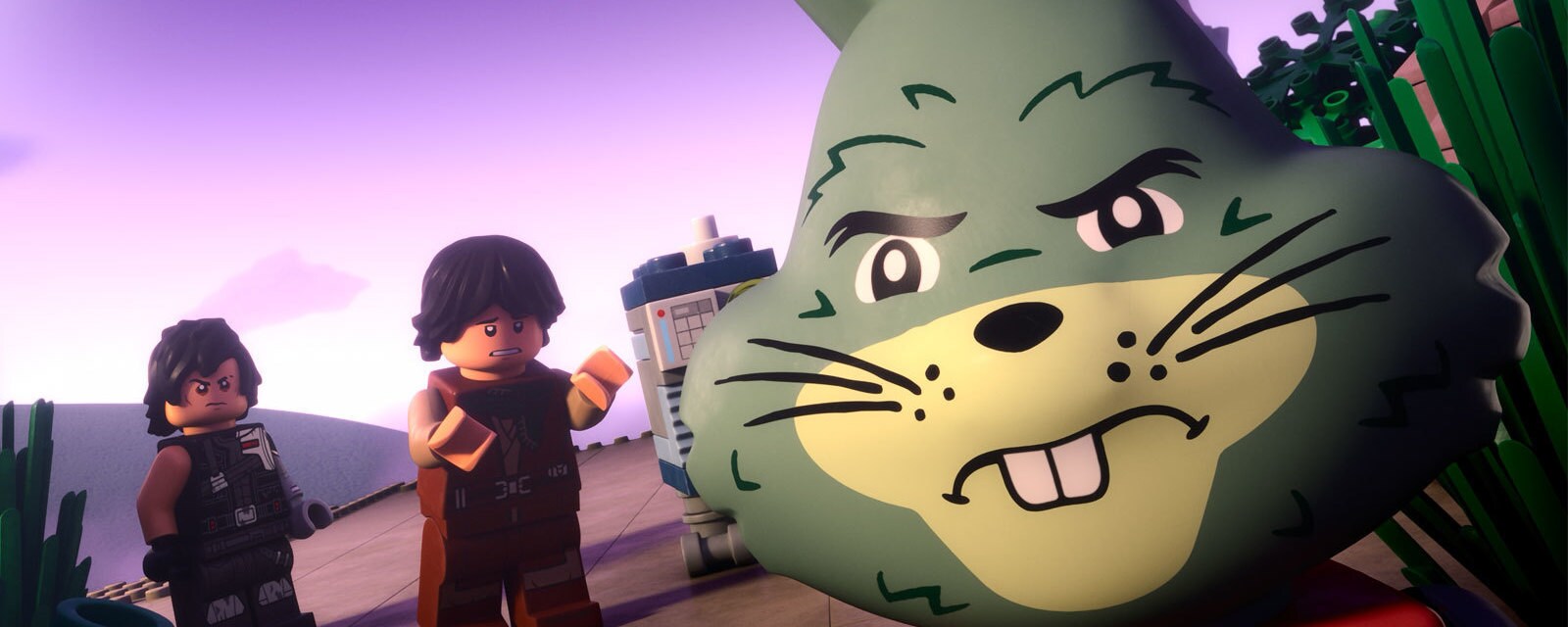 Jaxxon (Ben Schwartz) in LEGO Star Wars: Rebuild the Galaxy - Pieces of the Past.