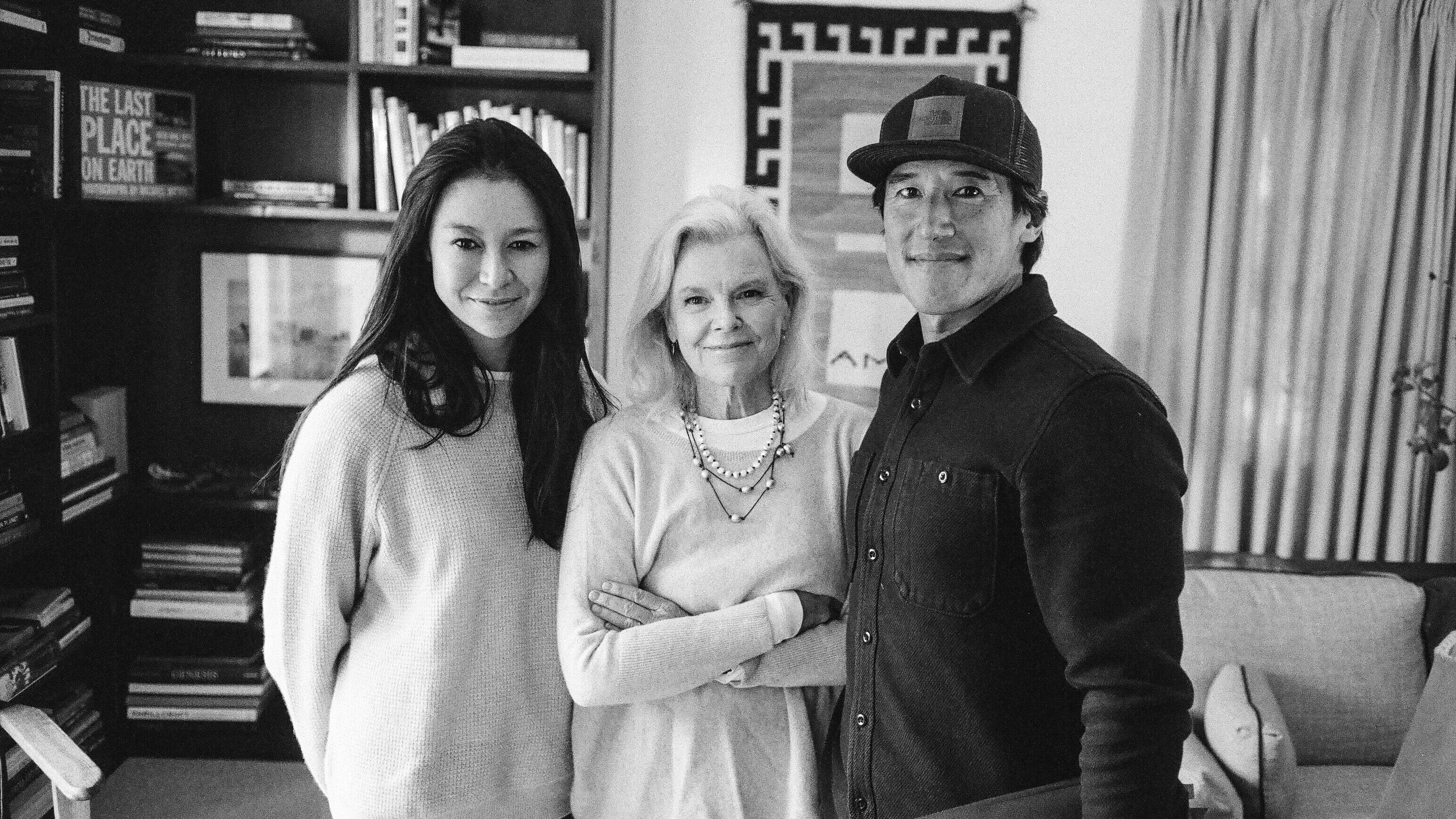 (From left to right): Chai Vasarhelyi, Kris Tompkins and Jimmy Chin. (Clair Popkin/National Geographic Documentary Films)
