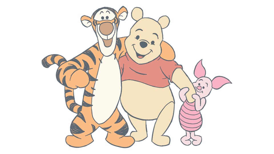 dibujos de winnie the pooh y sus amigos