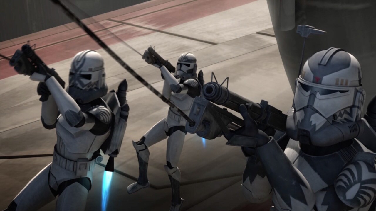 Wolffe and his troopers fought alongside Plo when the Republic raided Kadavo to free Togruta colo...