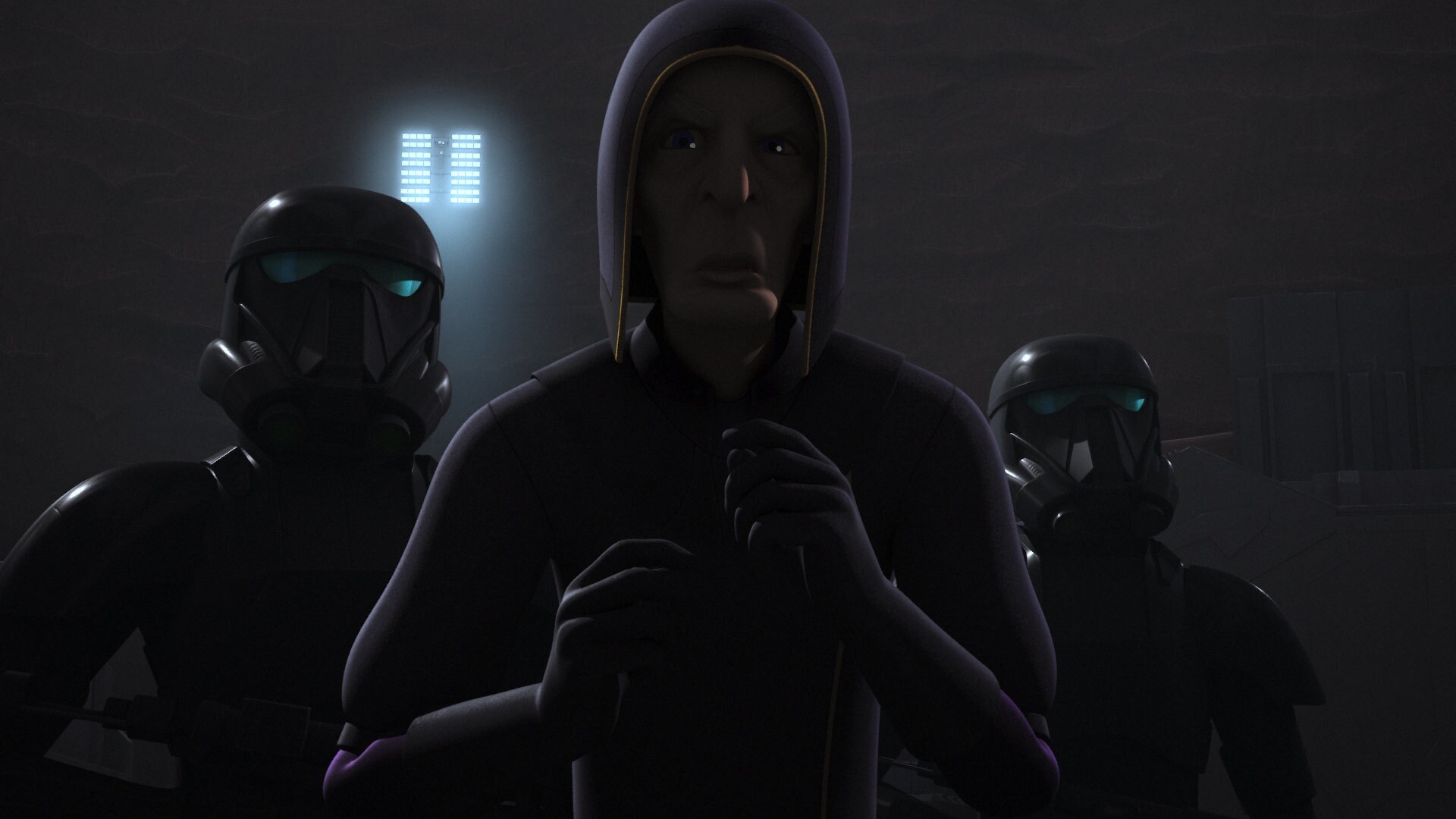 With biker scout armor as a disguise, Ezra and Sabine get close to whatever it is the Empire is u...