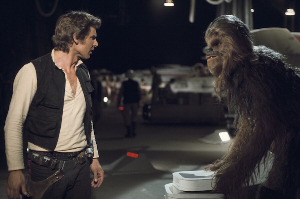 Han Solo and Chewbacca