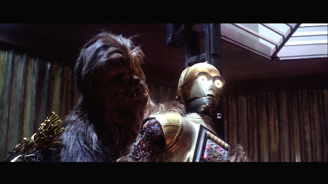 After C-3PO’s unfortunate encounter with stormtroopers on Cloud City, it was Chewie who got the d...