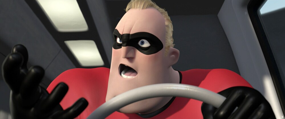 Mr. Incredible from "The Incredibles"