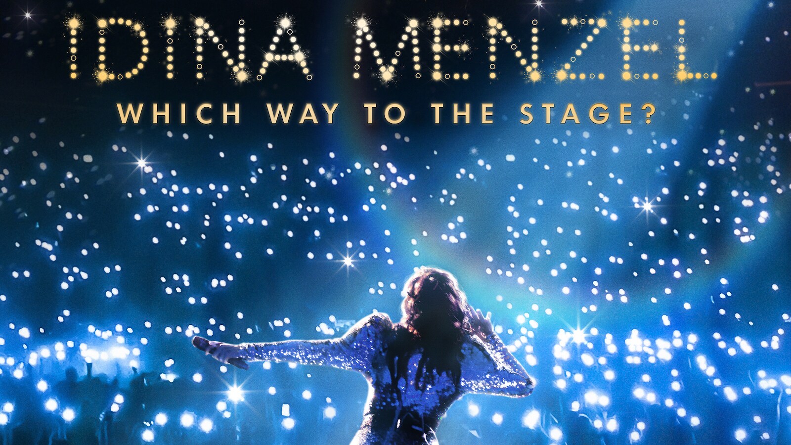 Idina Menzel: Which Way to the Stage? Key Art