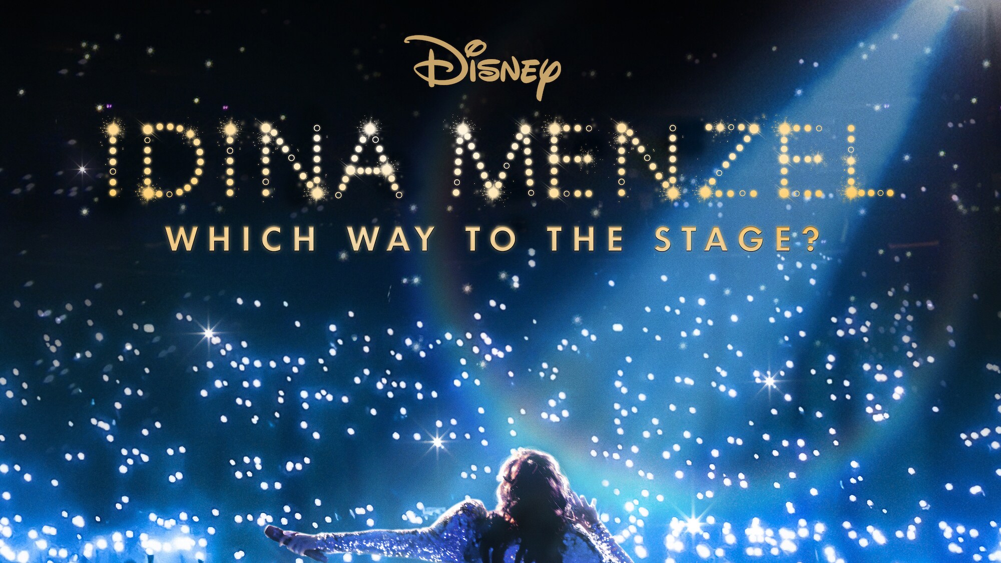Idina Menzel: Which Way to the Stage? Key Art