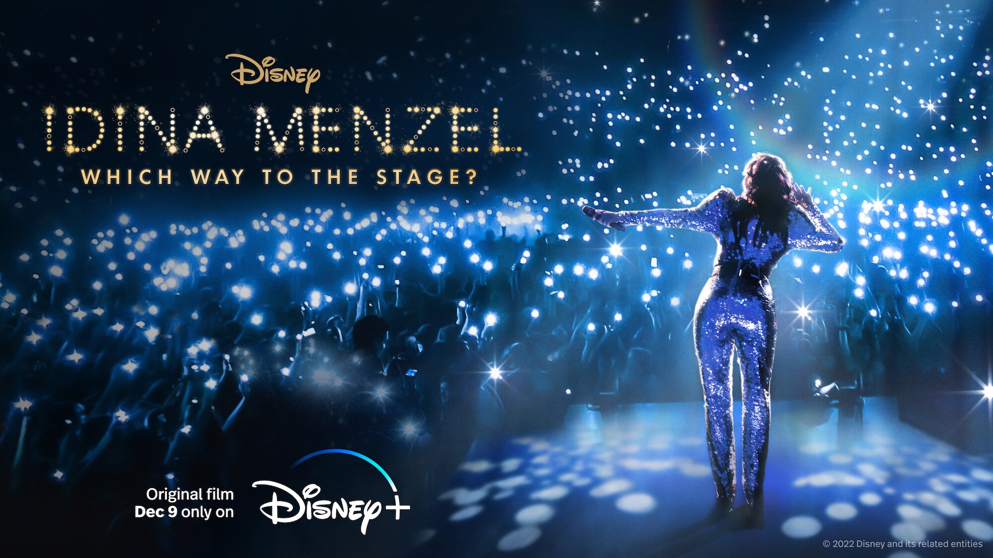 Idina Menzel: Which Way to the Stage? Key Art - Horizontal