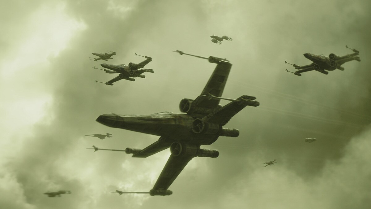 X-wing starfighter