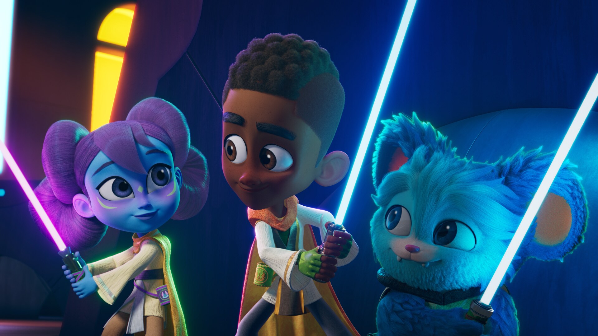 Disney+, Disney Junior, And Lucasfilm Release Sneak Peek Animated Shorts And Key Art For “Star Wars: Young Jedi Adventures” 