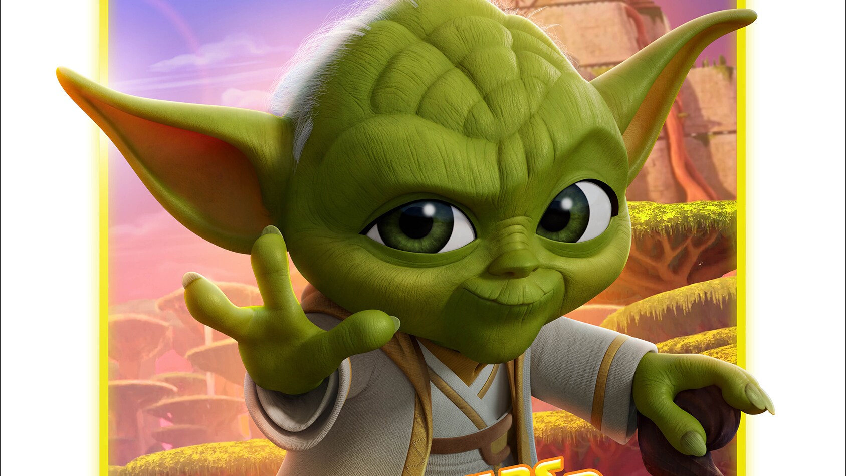Jedi Master Yoda Character Poster