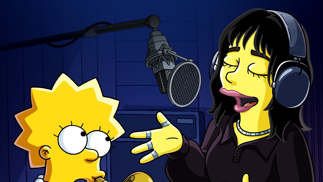 The Simpsons: When Billie Met Lisa Key Art - Vertical