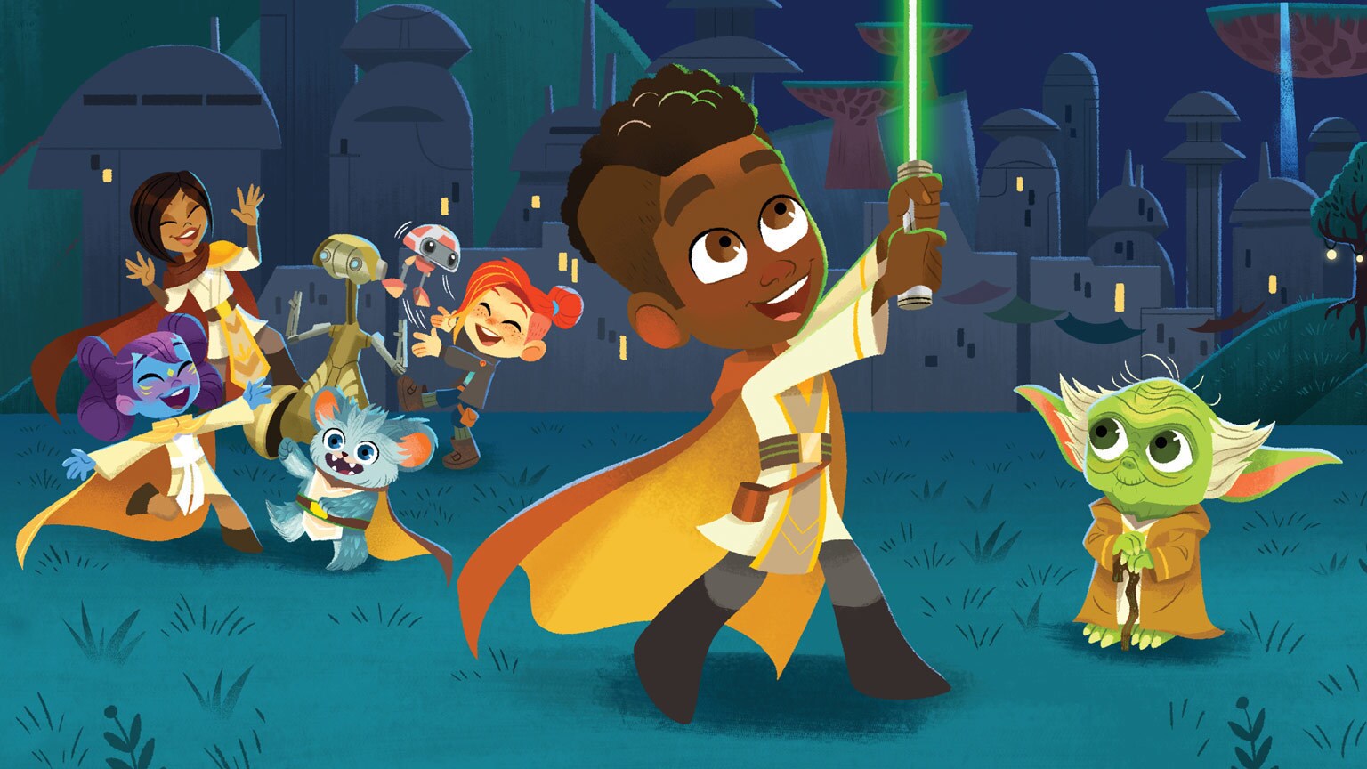 Begin Your Younglings’ Training with Star Wars: Young Jedi Adventures Books – First Look